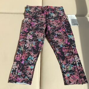 lululemon athletica Multicolor Floral Leggings 19in